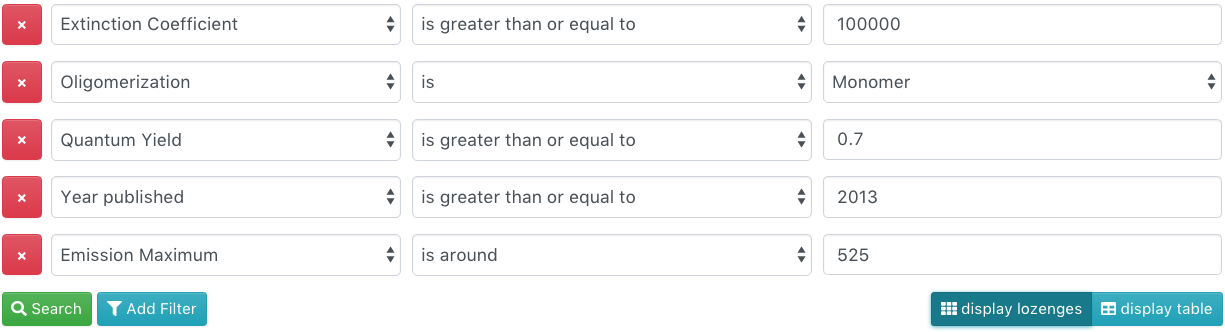 advanced FPbase query example